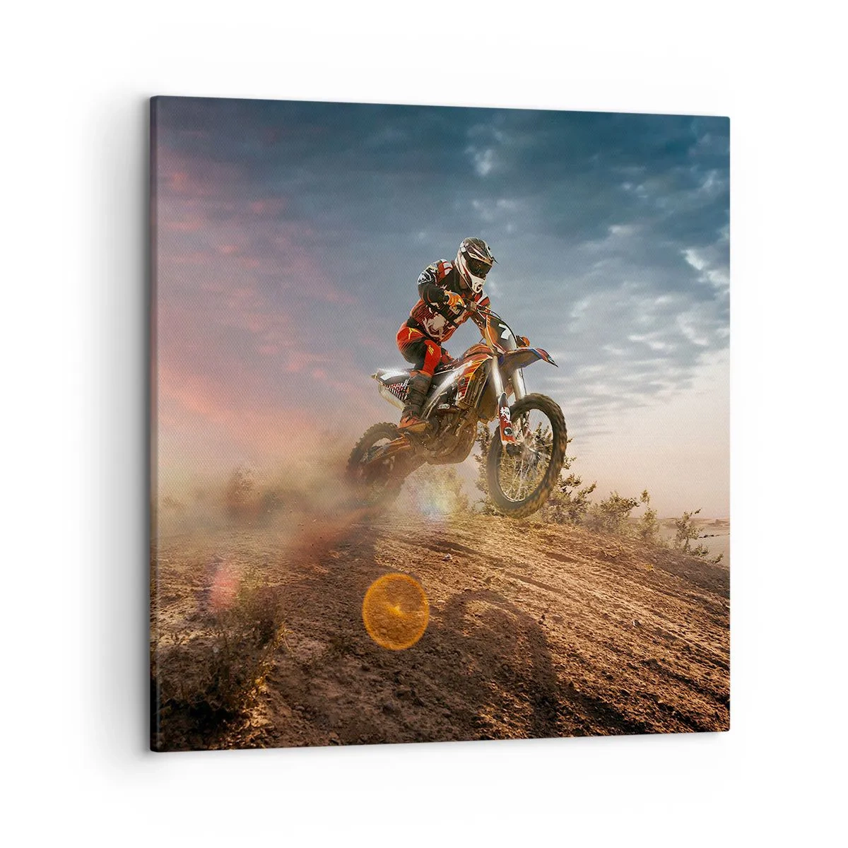 Quadro su tela - Stampe su Tela - Verso la vittoria - 50x50 cm