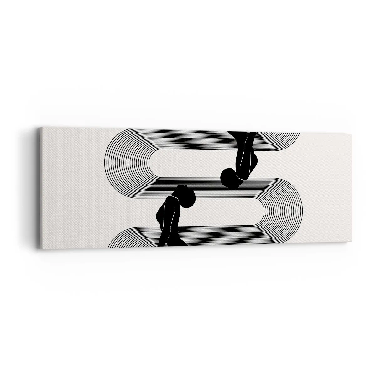 Quadro su tela - Stampe su Tela - Simmetria sensuale - 90x30 cm