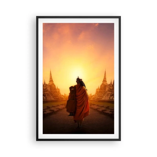 Poster in cornice nera - In pace per l'eternità - 61x91 cm