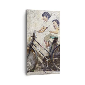 Quadro su tela - Stampe su Tela - Vero o falso? - 45x80 cm