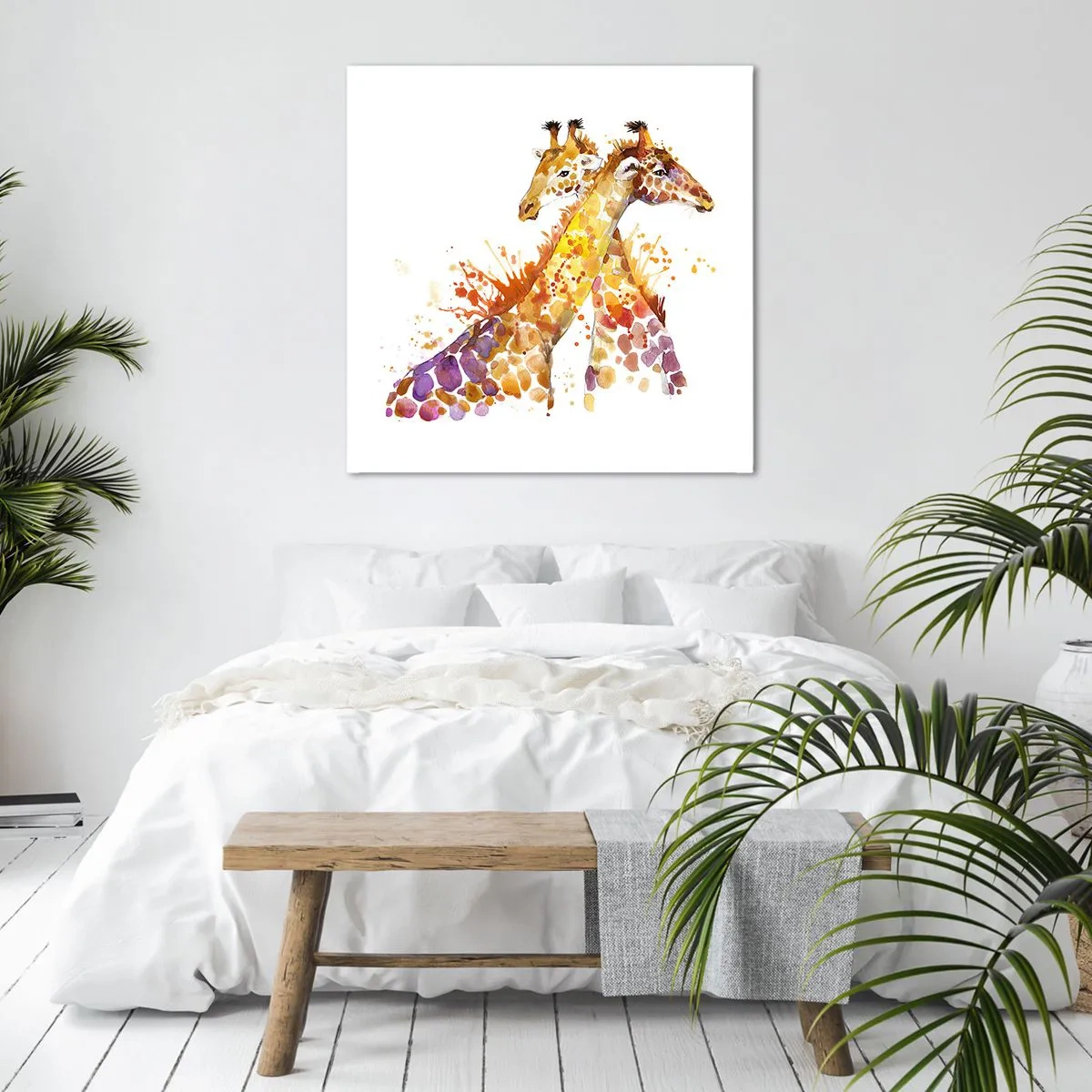 Quadro su tela - Stampe su Tela - È amicizia o amore? - 70x70 cm