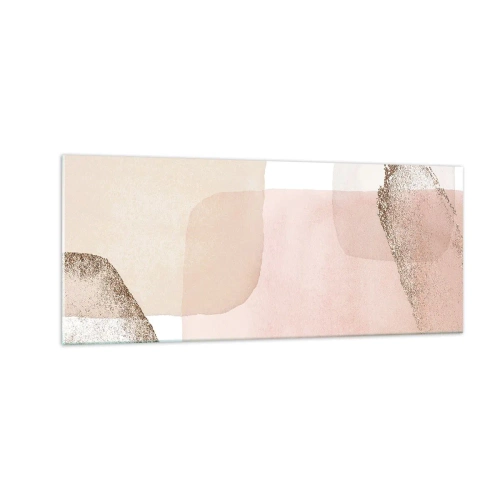 Quadro su vetro - Incontro attraverso il colore - 100x40 cm