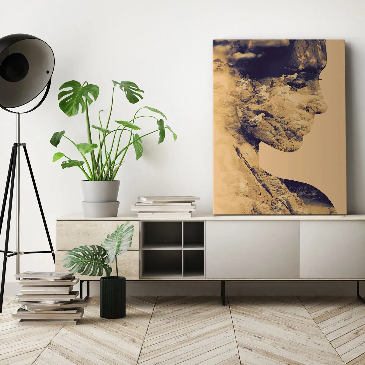 Quadro su tela - Stampe su Tela - Bella di natura - 45x80 cm