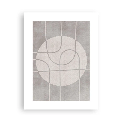 Poster - Tondo e dritto - 30x40 cm