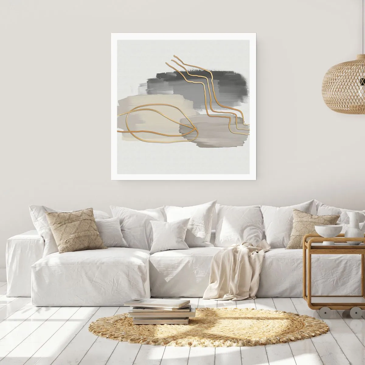 Poster - Durata e movimento - 40x40 cm