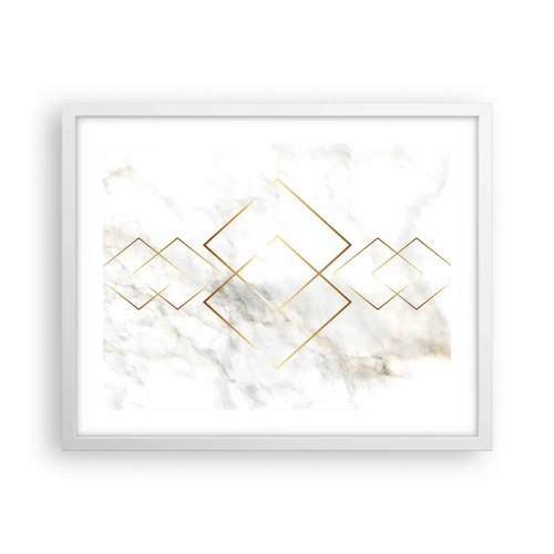 Poster in cornice bianca - Vista sull'infinito - 50x40 cm