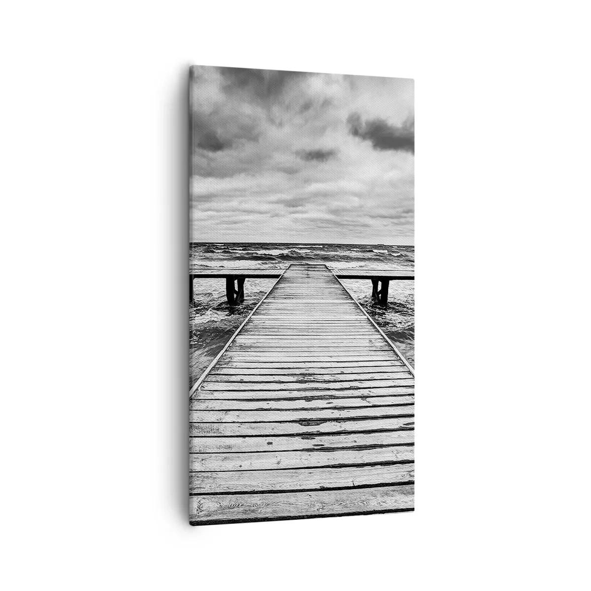 Quadro su tela - Stampe su Tela - Aspetto che il vento le scacci via... - 55x100 cm