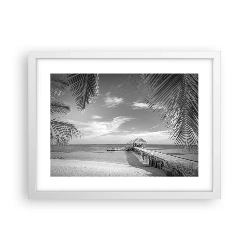 Poster in cornice bianca - Un ricordo o un sogno? - 40x30 cm