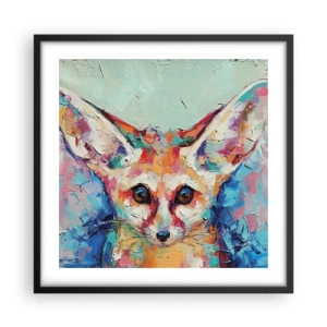 Poster in cornice nera - Siete pronti per me? - 50x50 cm