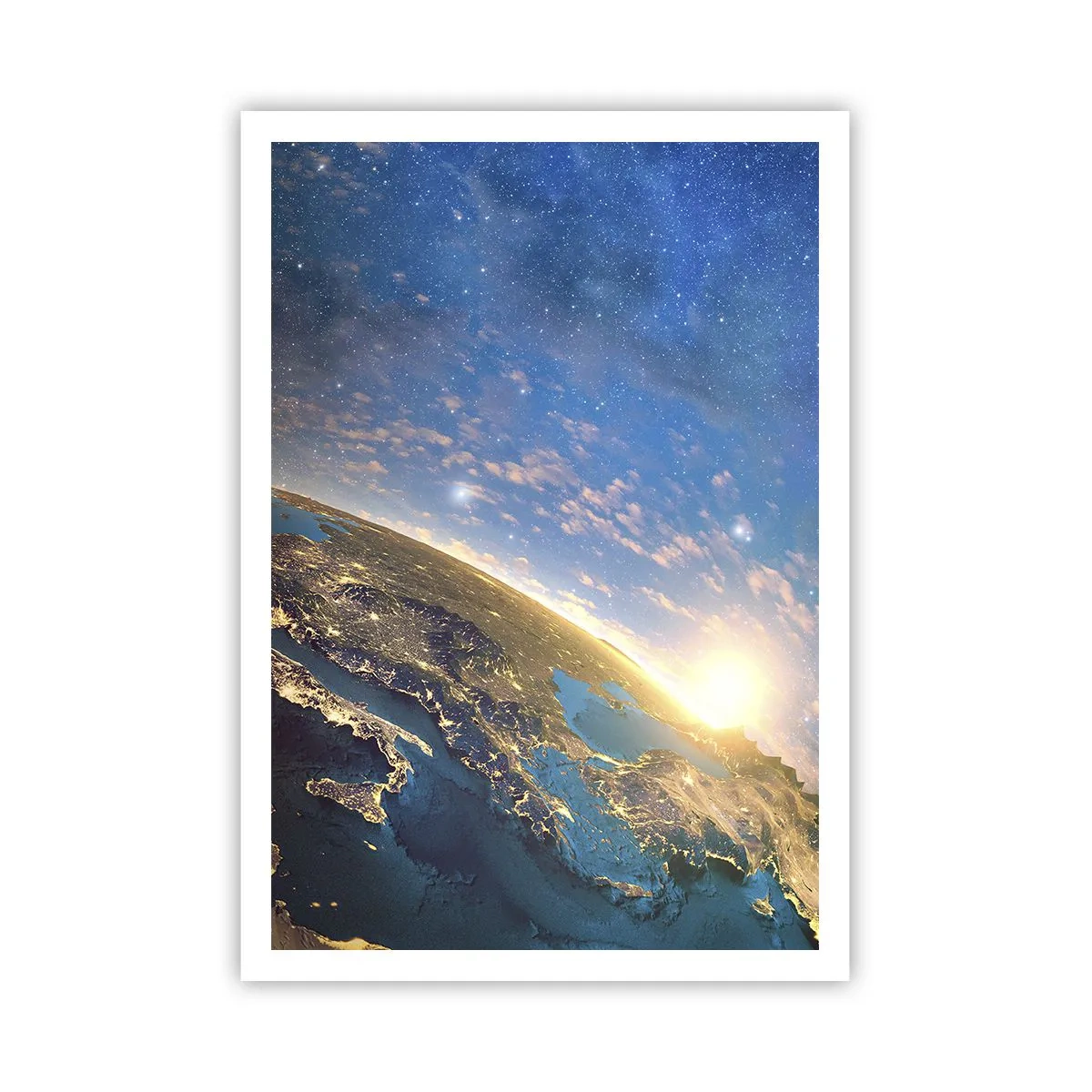 Poster - Guardiamoci da lontano - 70x100 cm