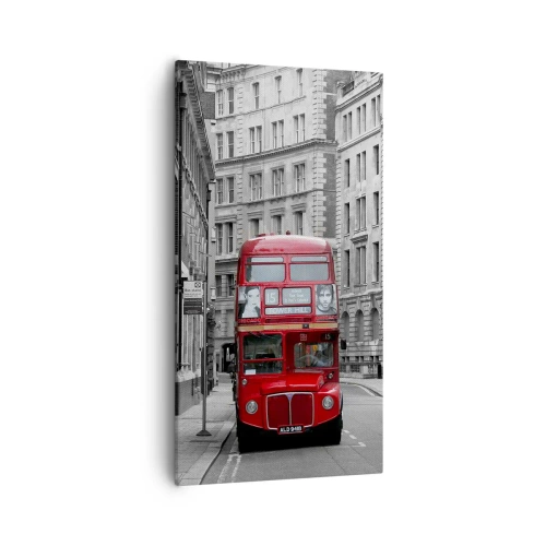 Quadro su tela - Stampe su Tela - Il quotidiano non deve essere grigio - 55x100 cm