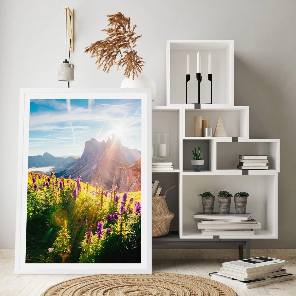 Poster in cornice bianca - La vita segreta delle erbe - 50x70 cm