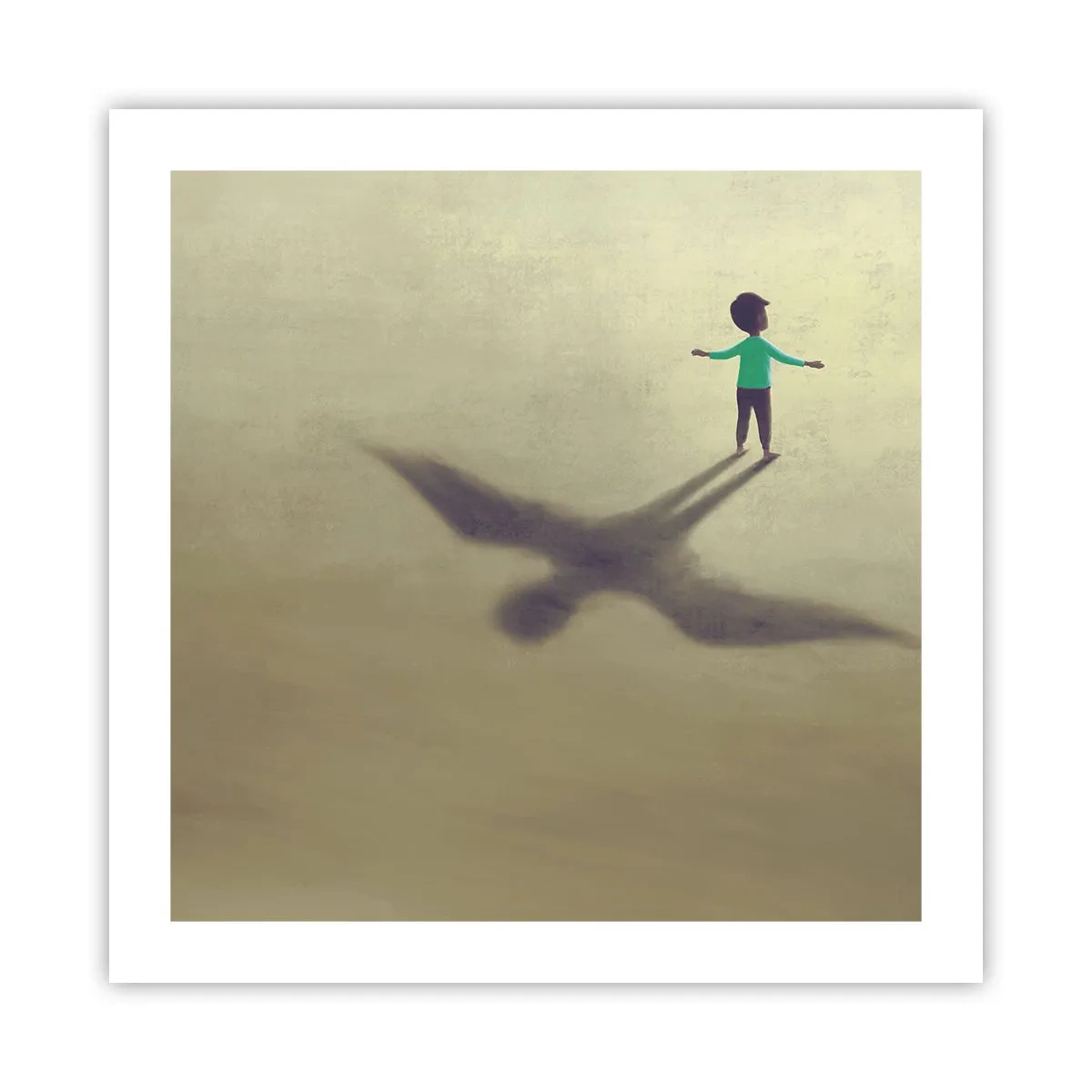 Poster - Eroe del futuro - 50x50 cm