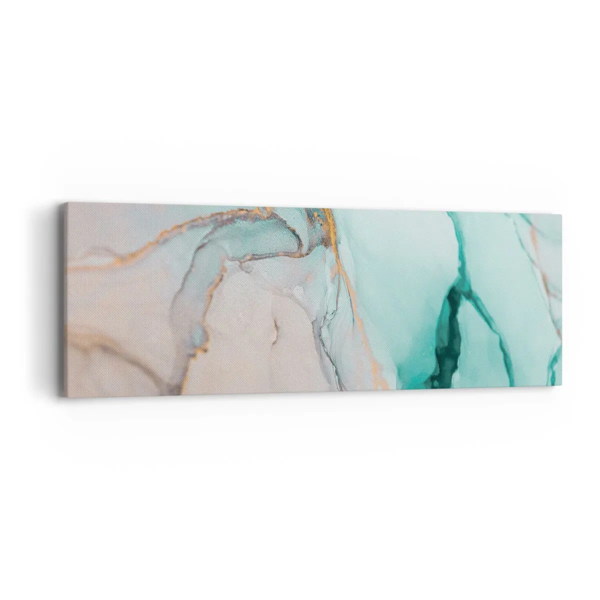 Quadro su tela - Stampe su Tela - Danza di forme e colori - 90x30 cm