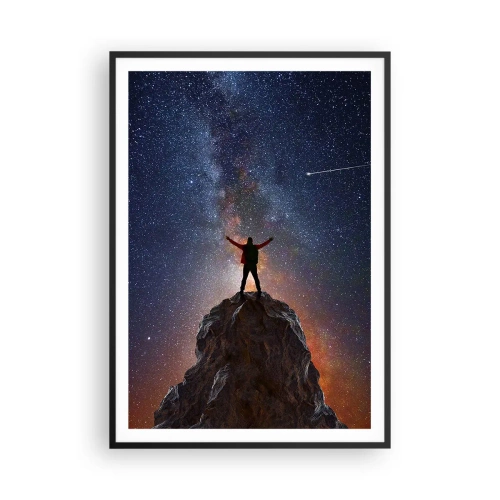 Poster in cornice nera - La forza è con me! - 70x100 cm