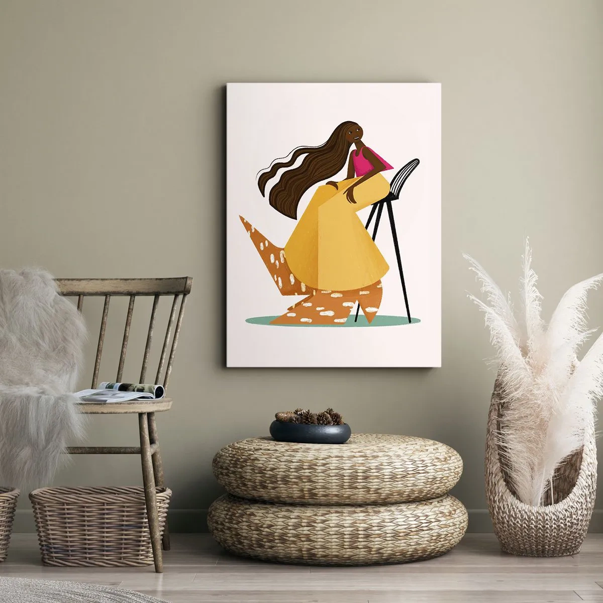 Quadro su tela - Stampe su Tela - Anche la moda è un gioco - 45x80 cm