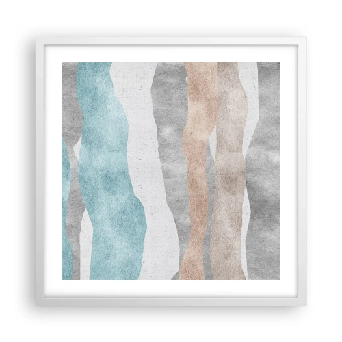 Poster in cornice bianca - Studio di prossimità - 50x50 cm