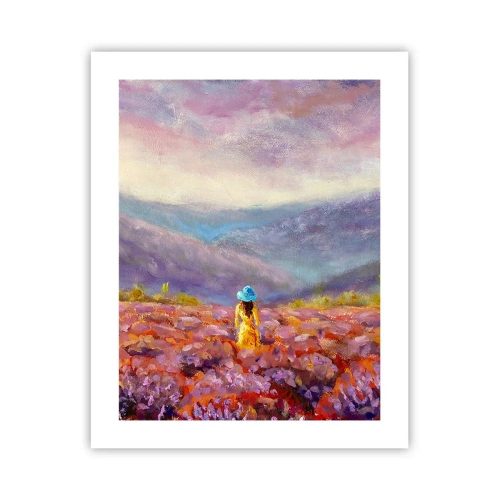Poster - Nel mondo di lavanda - 40x50 cm