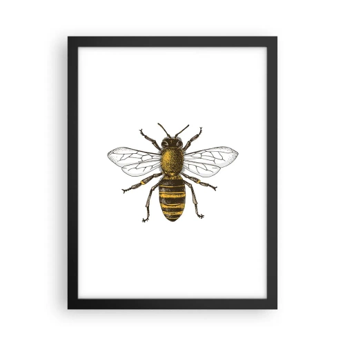 Poster in cornice nera - Bella e buona - 30x40 cm