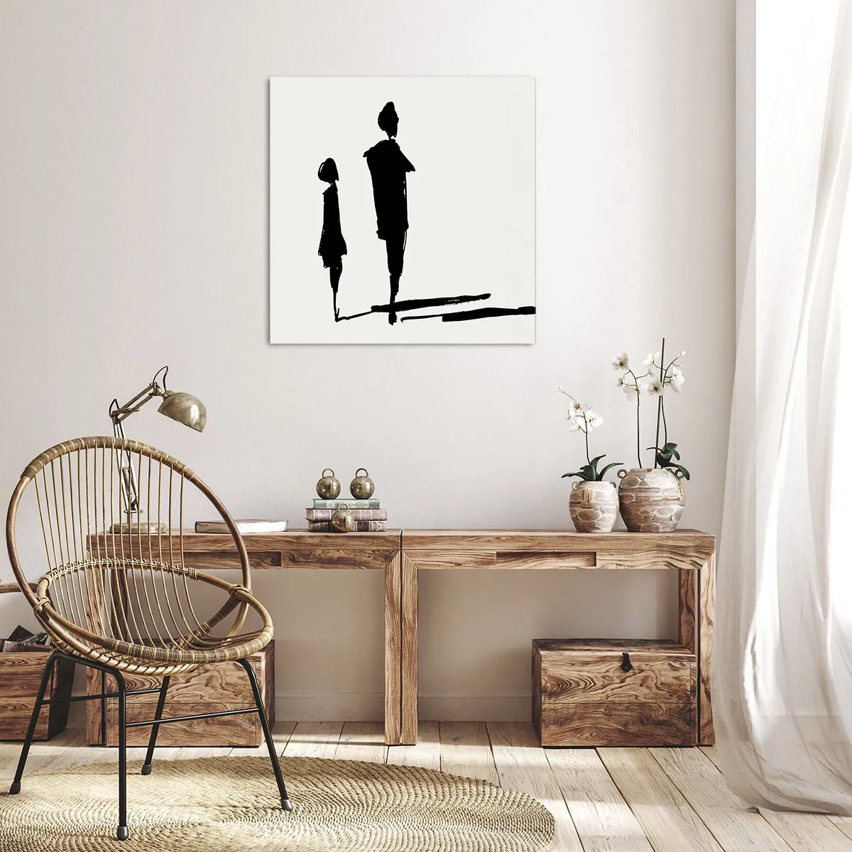 Quadro su tela - Stampe su Tela - Sicuramente insieme? - 70x70 cm