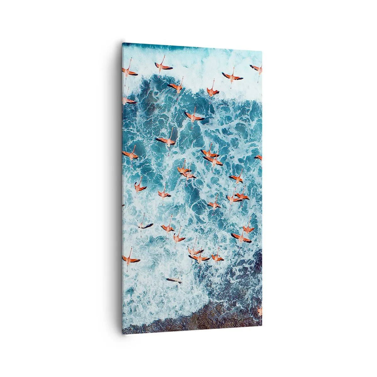 Quadro su tela - Stampe su Tela - Parata sotto il mare - 65x120 cm