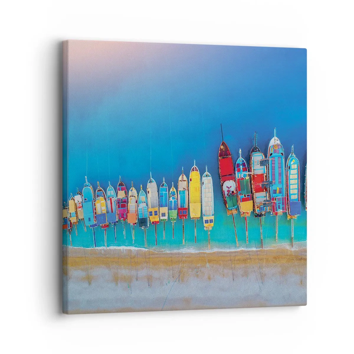 Quadro su tela - Stampe su Tela - A volo d'uccello - 30x30 cm