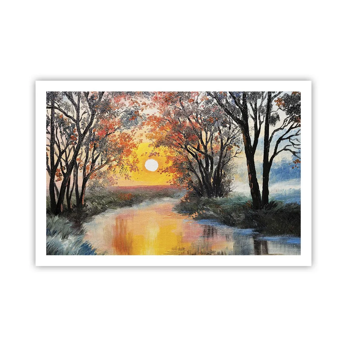 Poster - Atmosfera autunnale - 91x61 cm