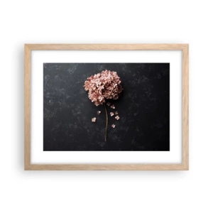 Poster in cornice rovere chiaro - Un vero segno romantico - 40x30 cm