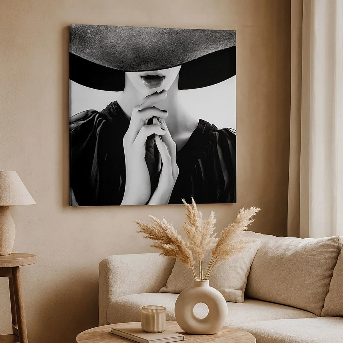 Quadro su tela - Stampe su Tela - Bellezza celata - 30x30 cm