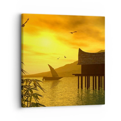 Quadro su tela - Stampe su Tela - Calma desiderata - 30x30 cm