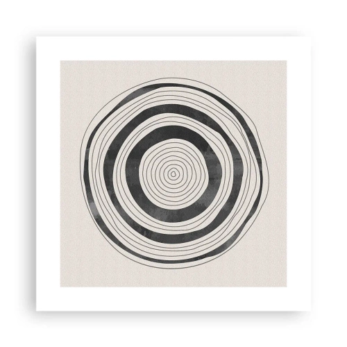 Poster - Conta ciò che sta in mezzo - 40x40 cm