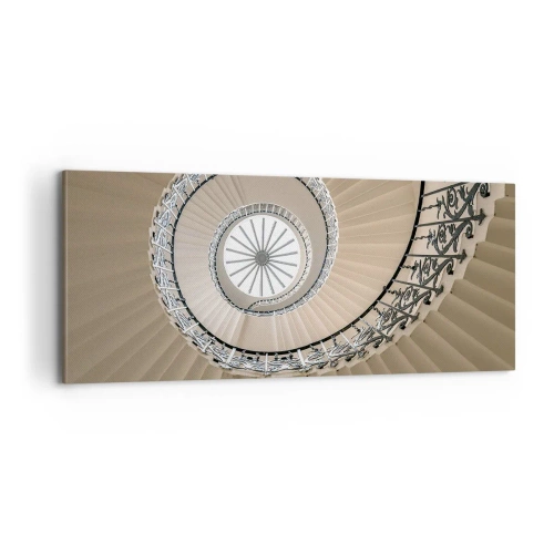 Quadro su tela - Stampe su Tela - Al centro della chiocciola - 100x40 cm