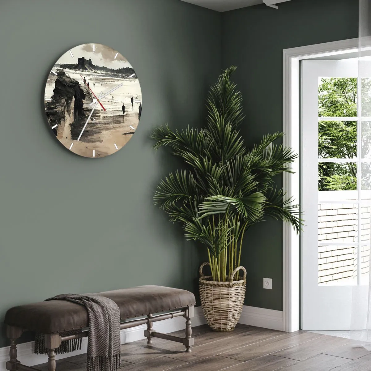 Orologio da parete - Orologio in Vetro - Convocati - 40x40 cm