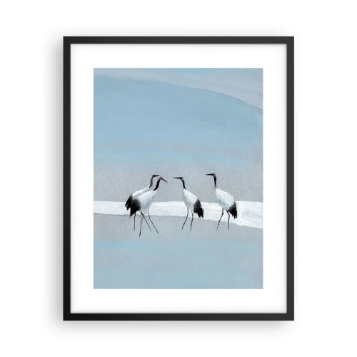 Poster in cornice nera - Dopo un giorno rovente - 40x50 cm