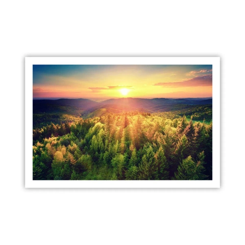 Poster - Vette e cime - 91x61 cm