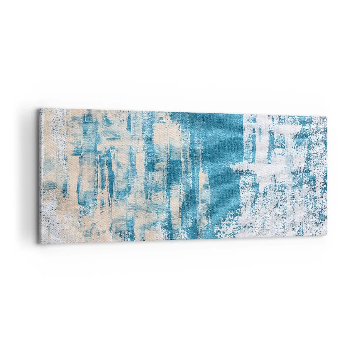 Quadro su tela - Stampe su Tela - Attraverso il ghiaccio - 100x40 cm