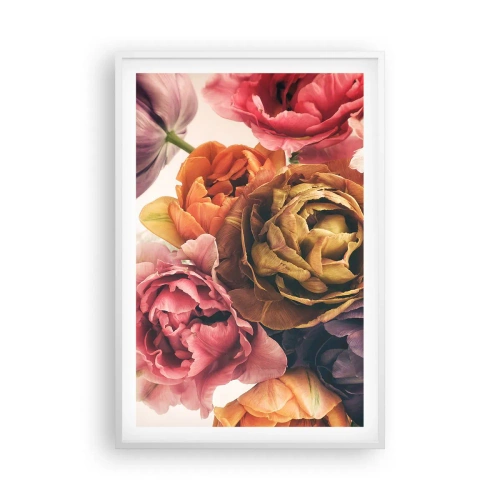 Poster in cornice bianca - La festa della vita - 61x91 cm