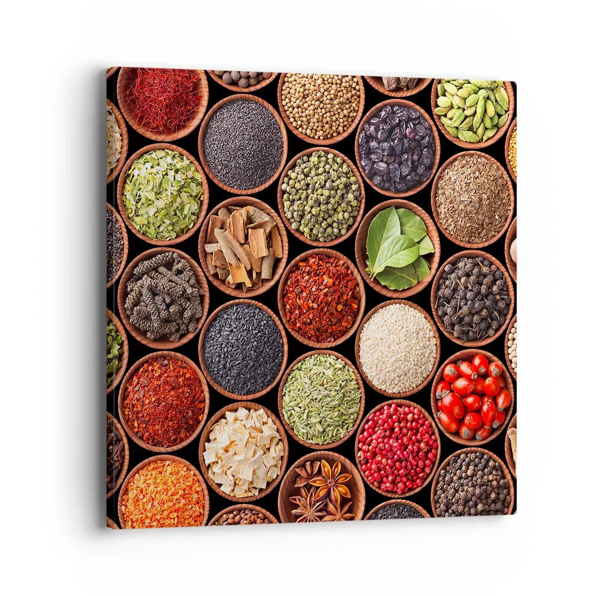 Quadro su tela - Stampe su Tela - Tutti i gusti del mondo - 40x40 cm