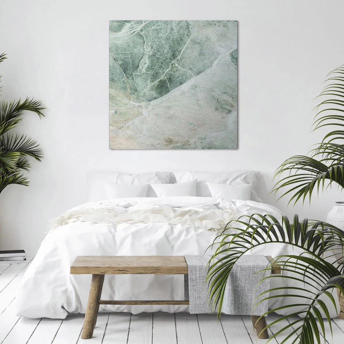 Quadro su tela - Stampe su Tela - Il freddo nobile della pietra - 70x70 cm