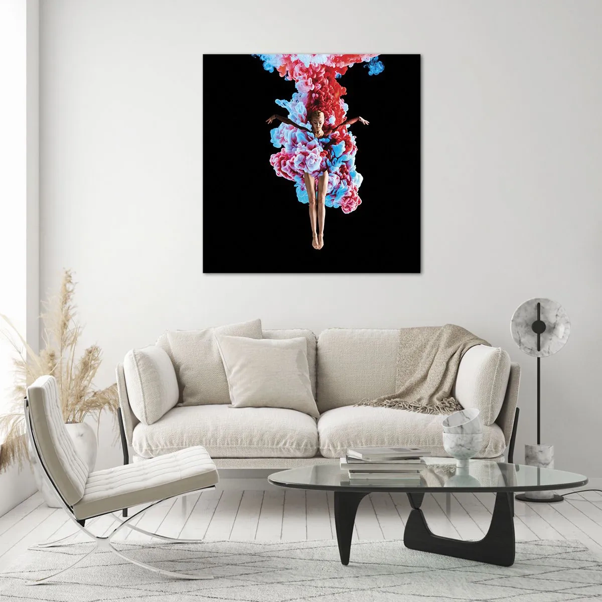 Quadro su vetro - In pieno rigoglio - 70x70 cm