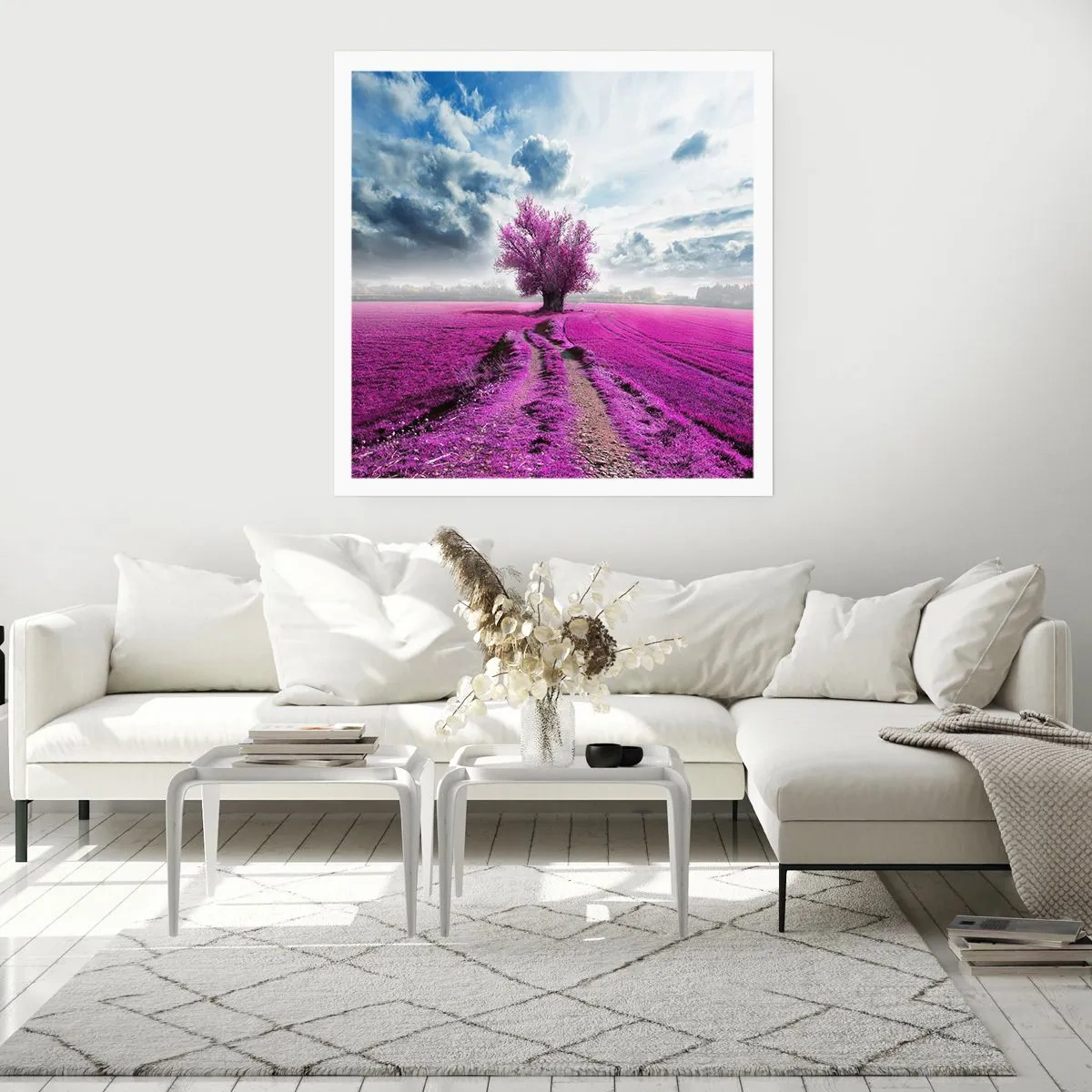 Poster - Brughiera selvatica - 60x60 cm