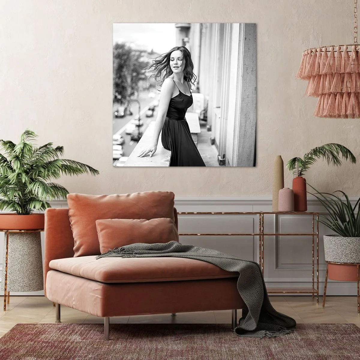 Quadro su tela - Stampe su Tela - Sicuramente parigina - 60x60 cm