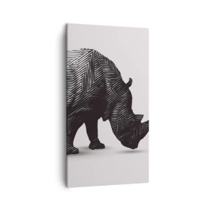 Quadro su tela - Stampe su Tela - La bellezza geometrica della natura - 45x80 cm