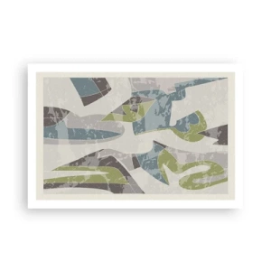 Poster - Composizione oltre il vetro - 91x61 cm