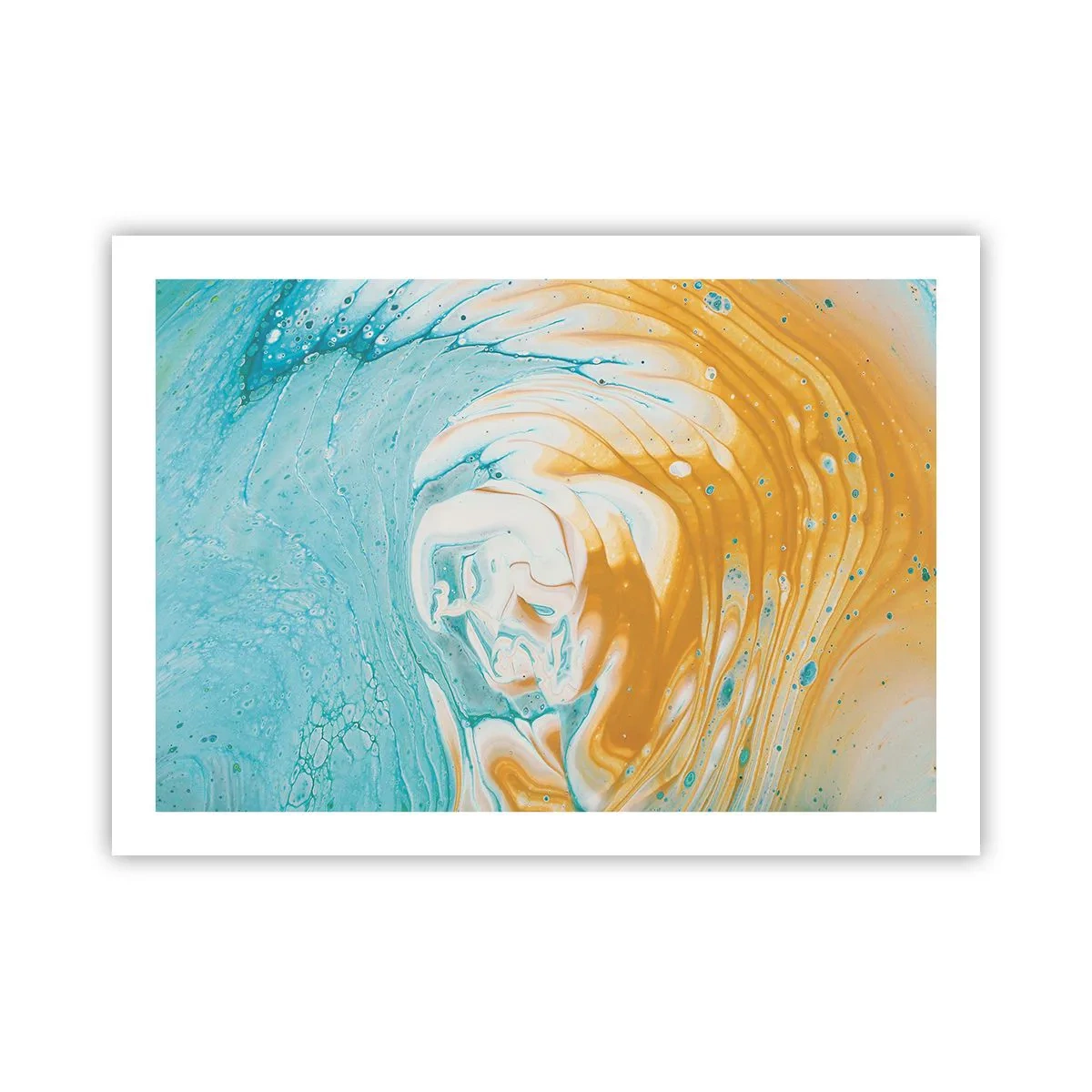 Poster - Vortice pastello - 70x50 cm