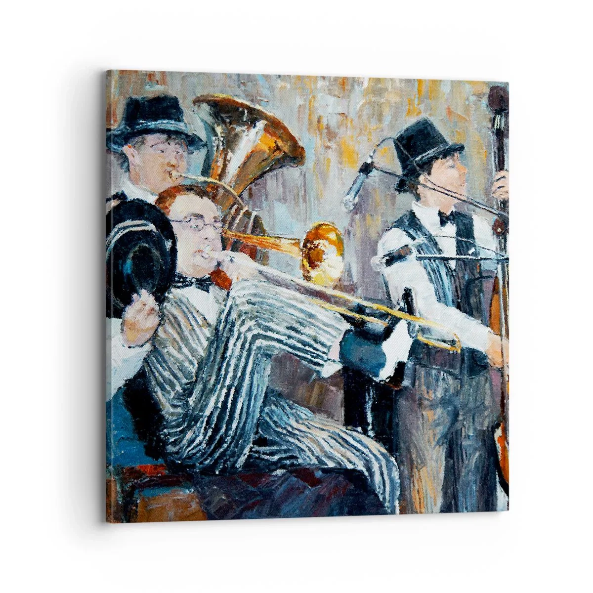 Quadro su tela - Stampe su Tela - Tutto il jazz - 70x70 cm