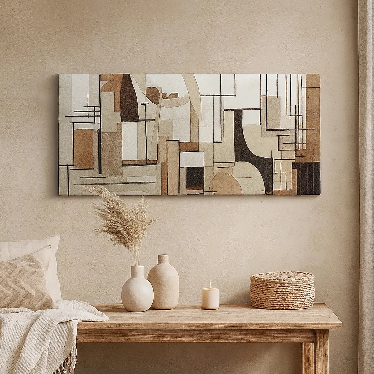 Quadro su tela - Stampe su Tela - Paesaggio urbano 2.0 - 30x30 cm