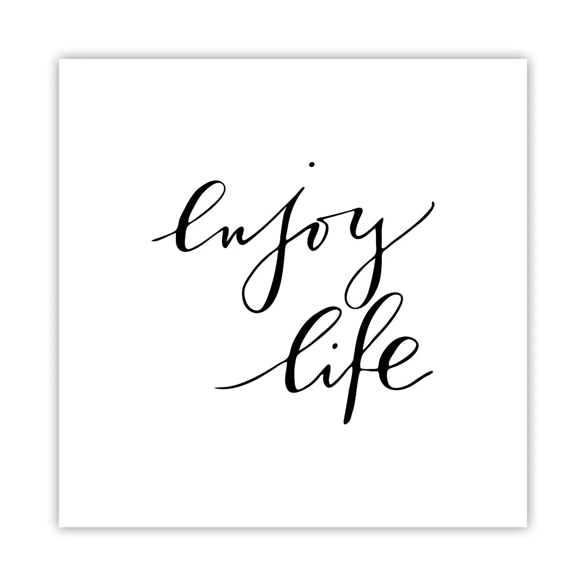 Poster - Niente da aggiungere... - 30x30 cm