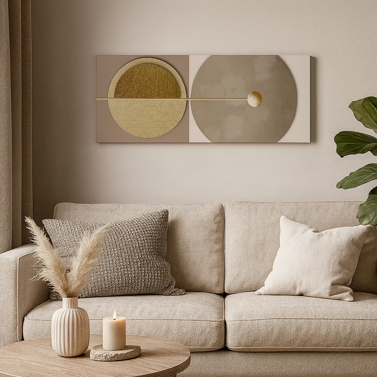 Quadro su tela - Stampe su Tela - Equilibrio perfetto - 30x30 cm