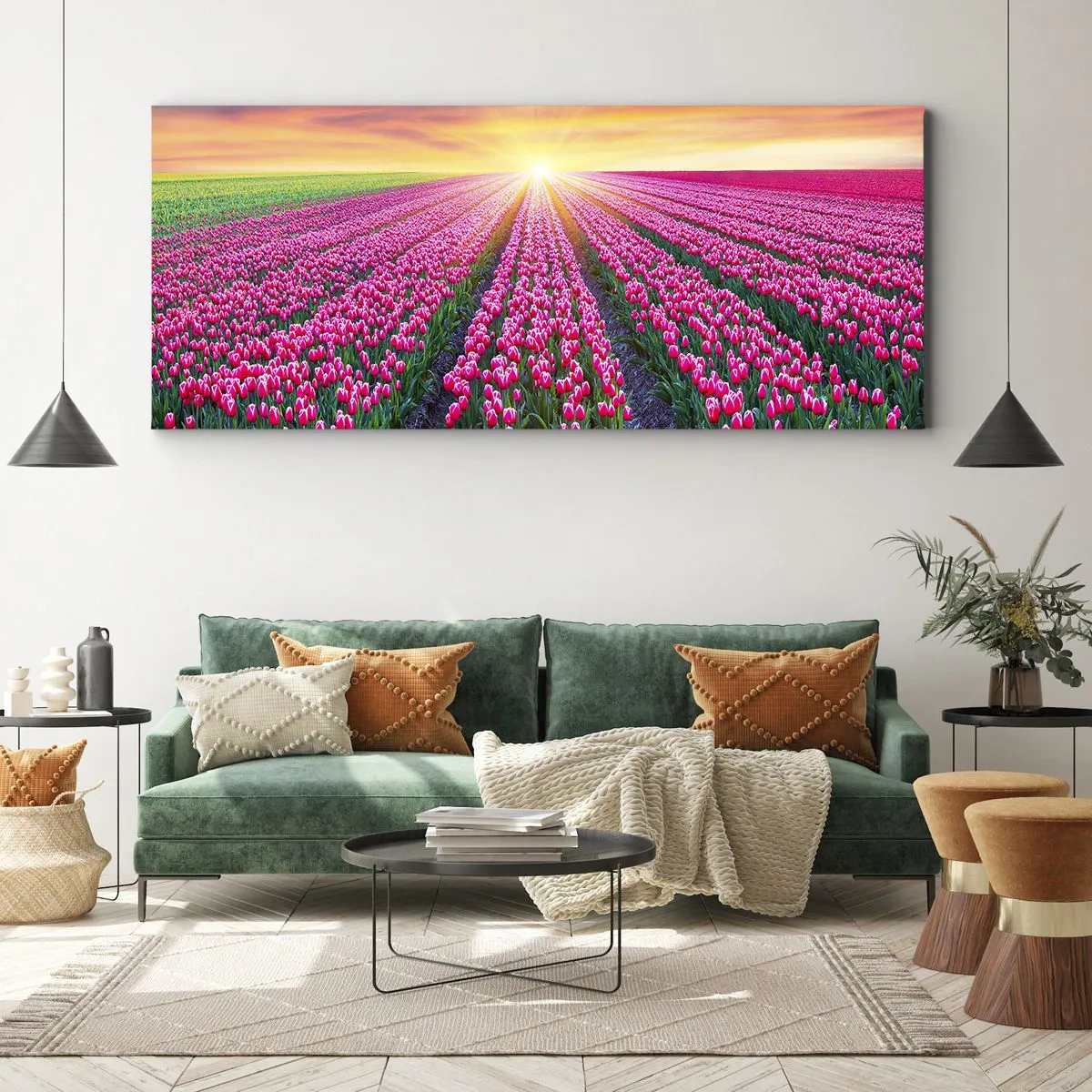 Quadro su tela - Stampe su Tela - La fattoria della bellezza - 100x40 cm